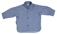 Bauernhemd hellblau OK für Kinder Gr. 74 bis 164