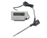 Einstich-Thermometer -40 bis +200°C mit Kabel